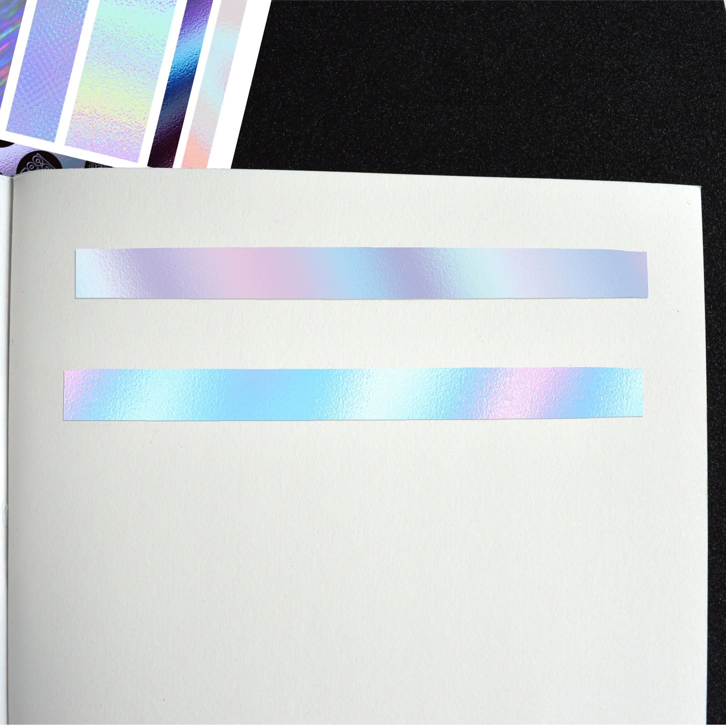 Stationery | Washi Sheet - Enchanting Iridescent Effect - Holographic Effect Sticker Set